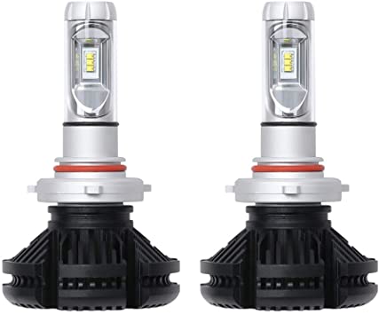 KIT LAMPADE LED AUTO-MOTO X3 6000 LUMEN LUCE BIANCO GHIACCIO 6000K