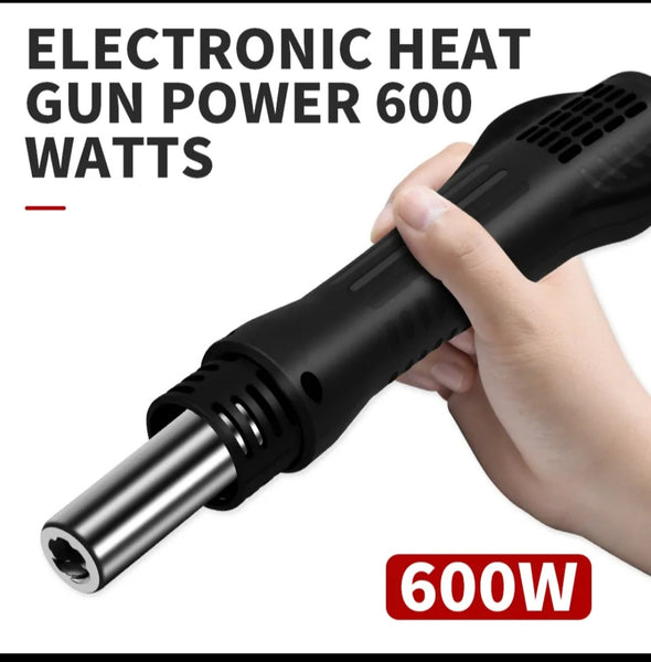 Stazione di Saldatura e dissaldatura ad aria calda per Smd con display digitale e 3 ugelli