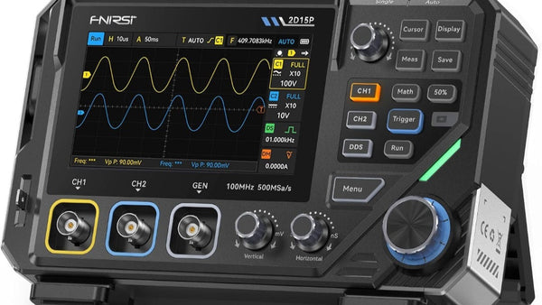 FNIRSI 2D15P Multifunzione oscilloscopio/generatore di segnale/multimetro smart