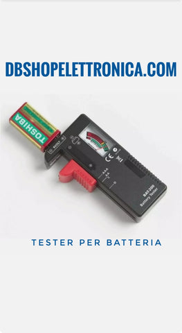 Tester Per Batterie Analogico Universale