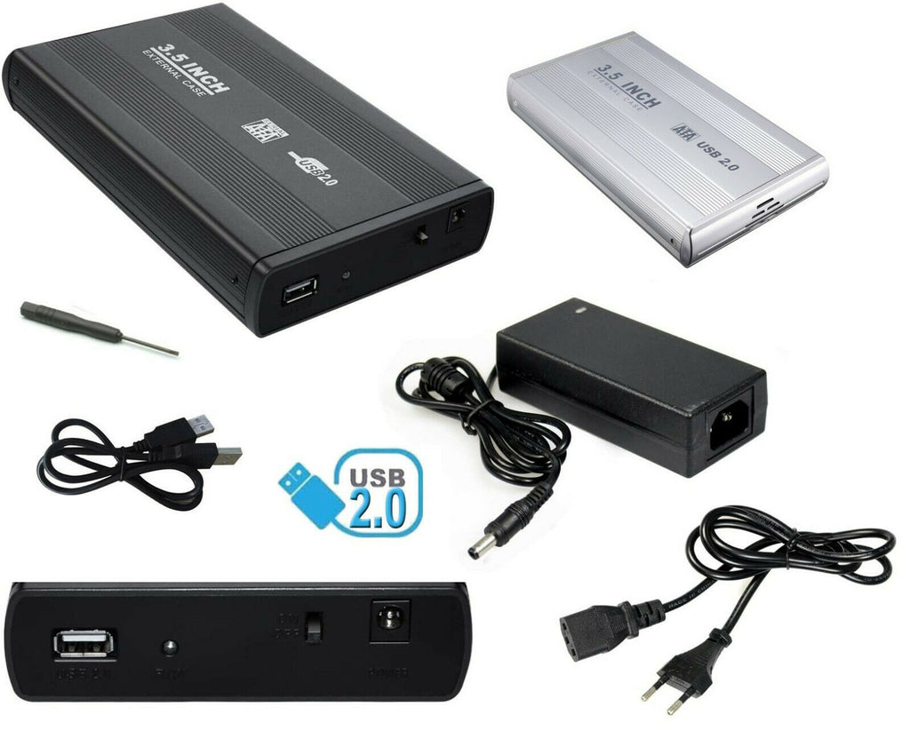 Contenitore Per Dischi Rigidi In Alluminio Da 2,5" USB 2.0 Per Dischi Rigidi In Alluminio Da 2 5 Usb 2 0 Per Dischi Rigidi Sata - Foto 2