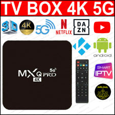 BOX ANDROID 10.1 MXQ PRO 5G 4GB RAM 32GB ROM WIFI 2.4ghz E 5ghz DUAL BAND
