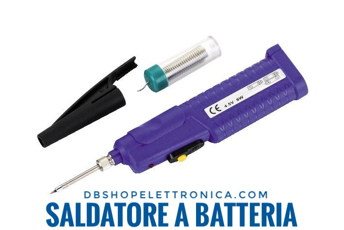 Saldatore portatile a batteria